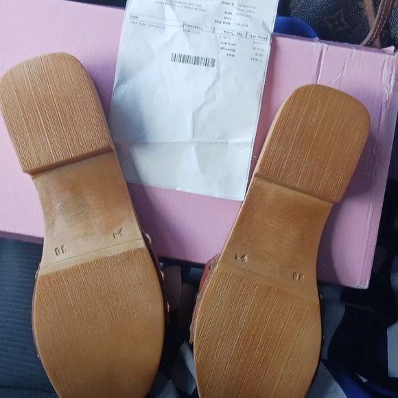 Intentionally Blank Wedge Sandle NWB Canyon size 38 - Picture 6 of 7